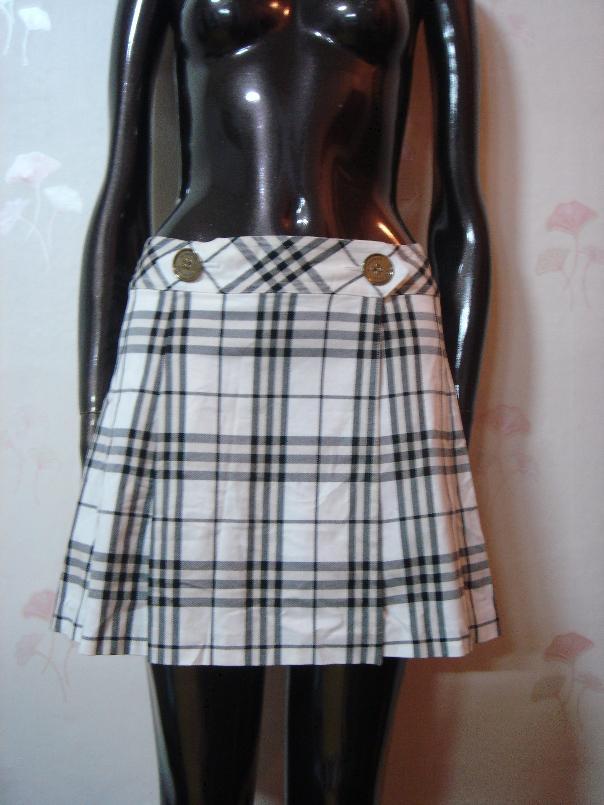 버버리 블루라벨 미니스커트(코튼)38 사이즈