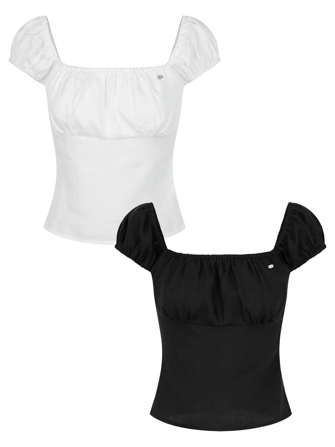 Square Neck Puff BL - Basic