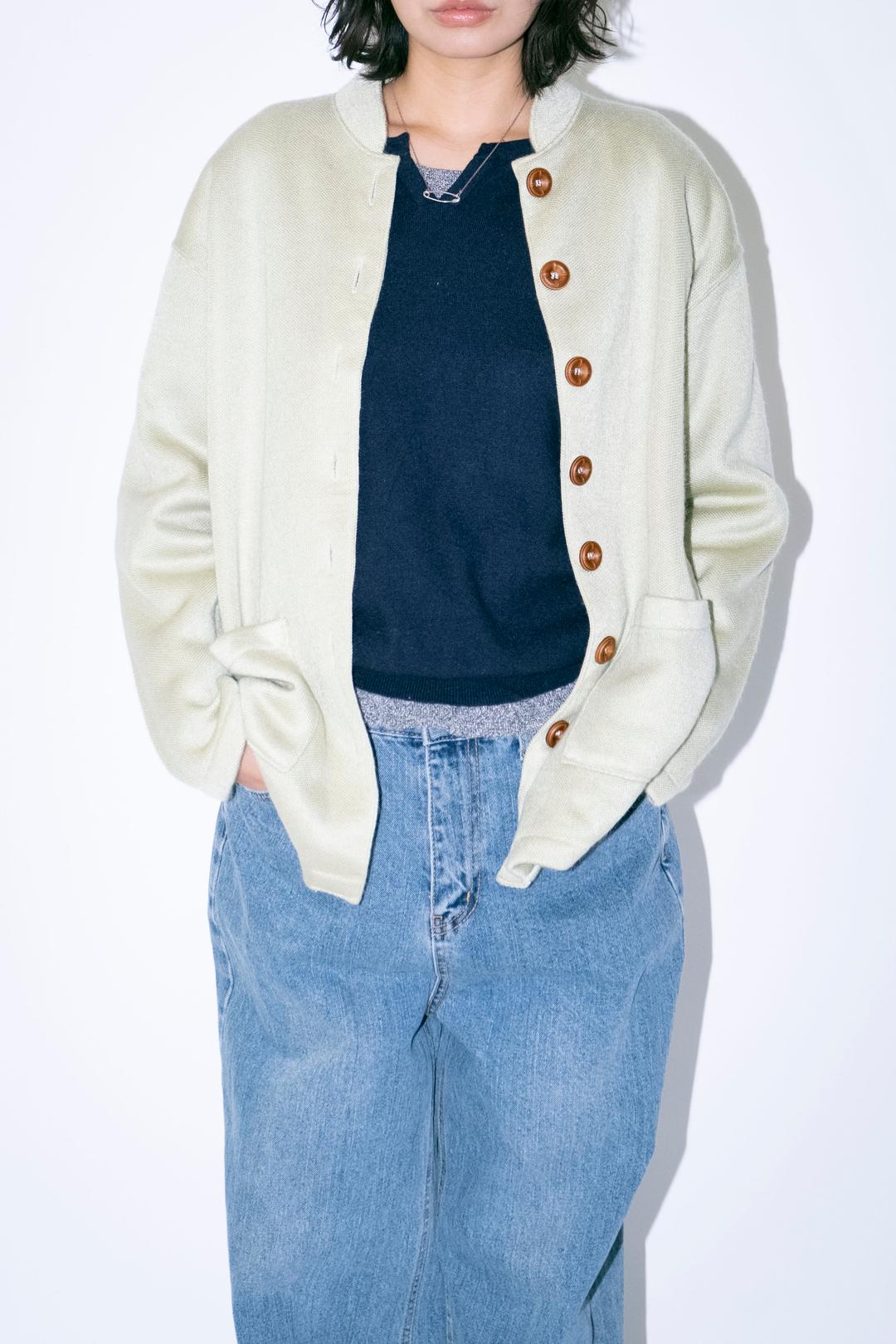 50. Spring green soft cardigan