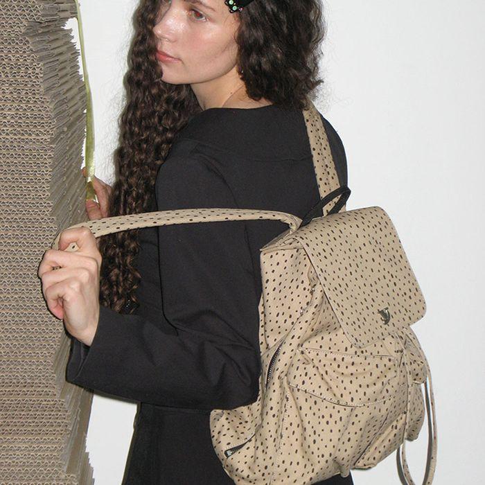 day backpack (dot leopard)