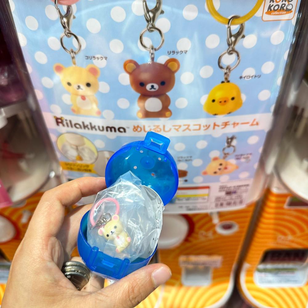 리락쿠마 메지루시 미니어처 마스코트 미니어처 컬렉션 가챠 캡슐토이 키링 키홀더