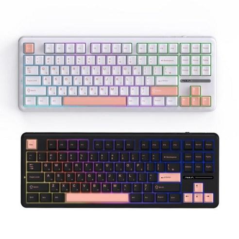 AULA KTT 독거미 한글 펀키스 유선 기계식 키보드 - 무선키보드 | 쿠팡