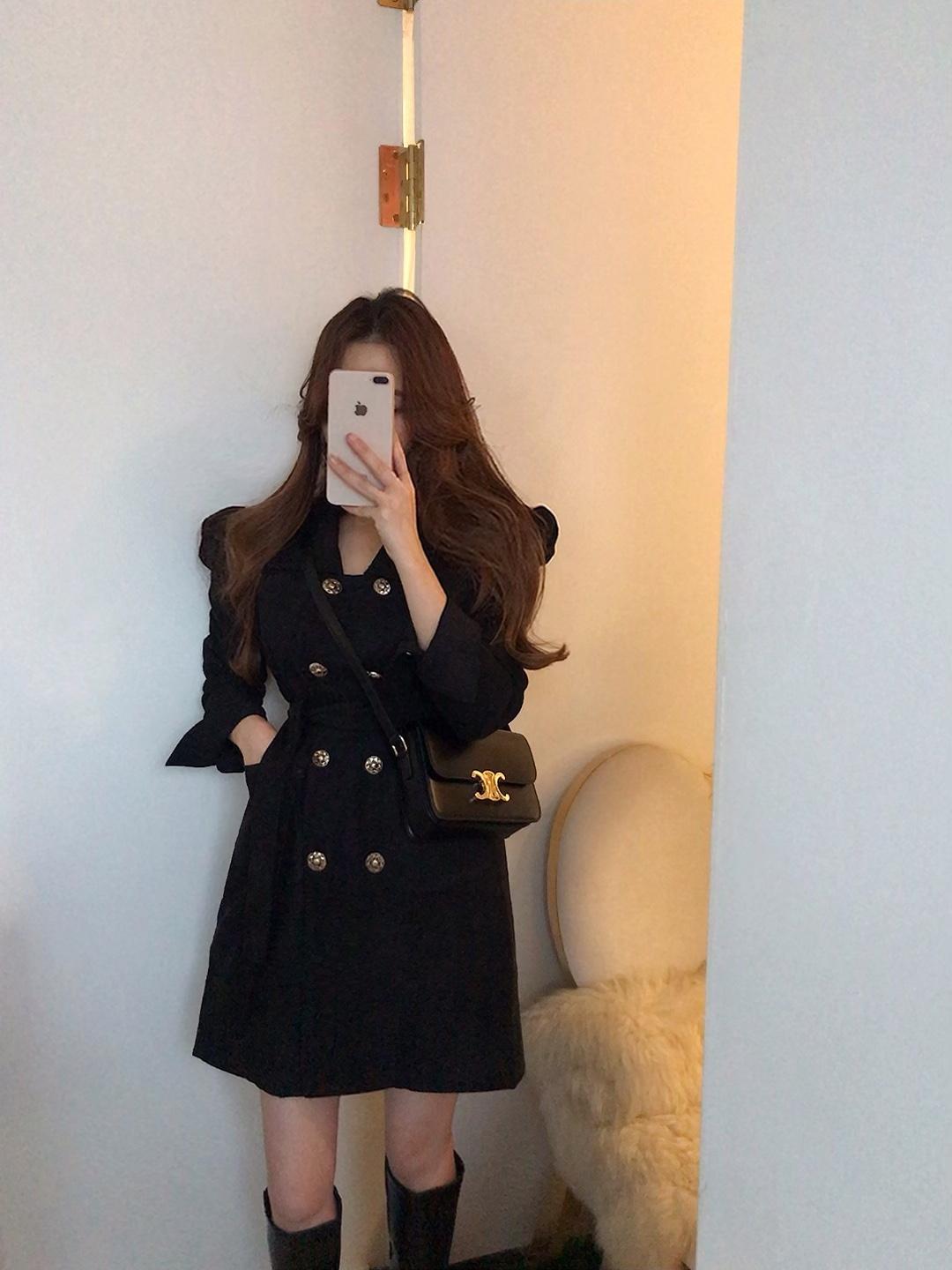 (무배) 2color 빌라트 코듀로이 솜누빔 원피스&벨트 SET [비비아레이디]