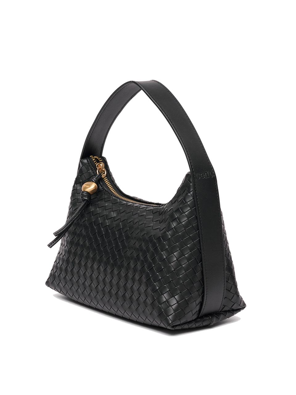 Jane Weaving Tote Bag [BLACK GOLD]
