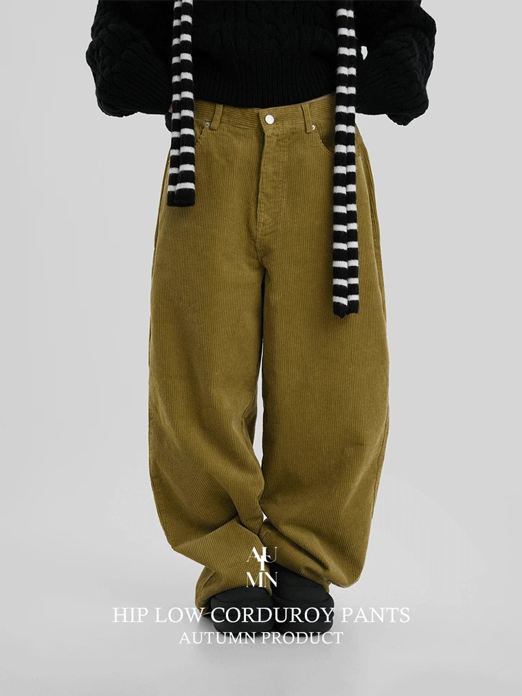 [made]힙로우코듀로이팬츠