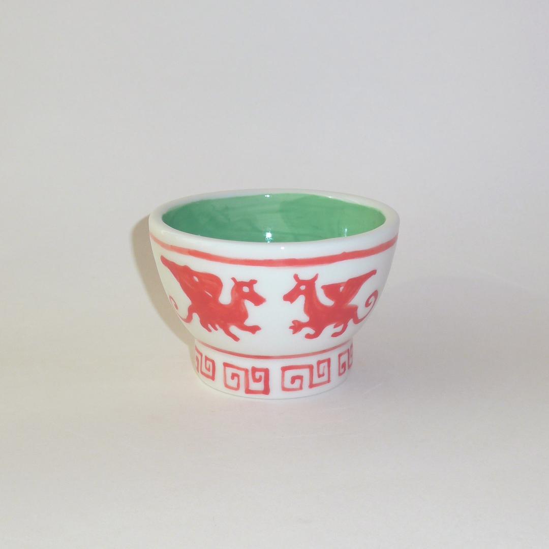 Red dragon small bowl