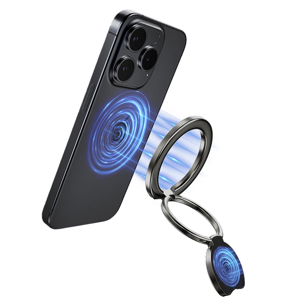 멜리언스 듀얼 마그네틱 맥세이프 링홀더 핸드폰 자석거치대 그립 스마트 톡