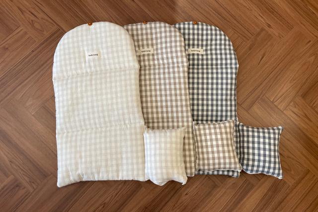 backpack check cushion (3color)