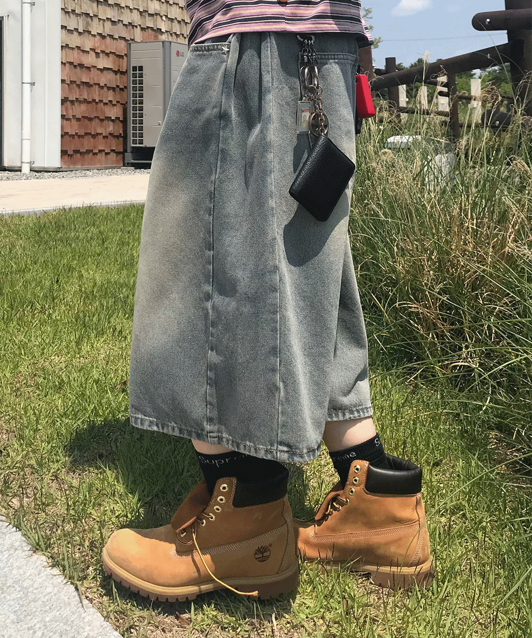 [기획] DK sties bermuda denim pants