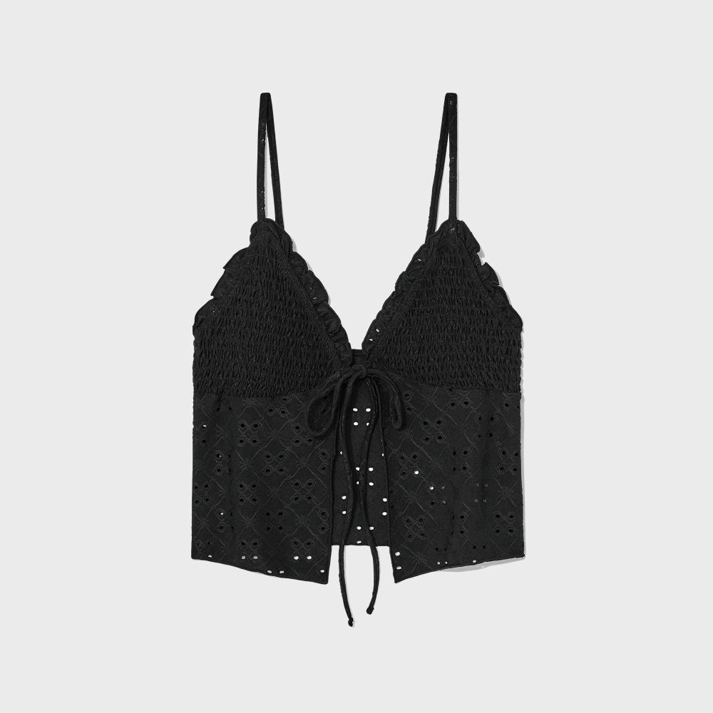 TANKINI SWIM TOP (BLACK)