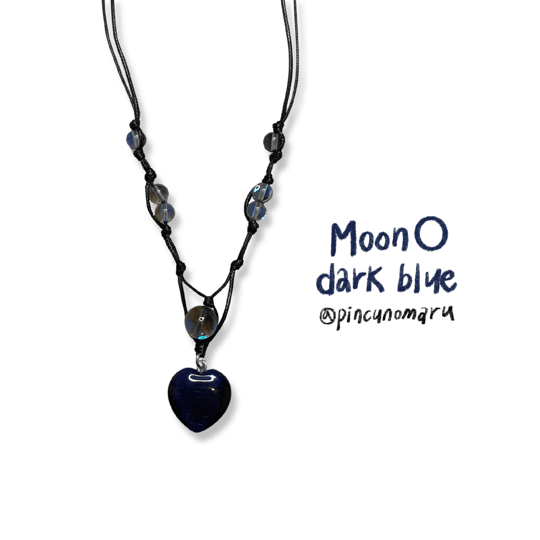 Moon dark blue