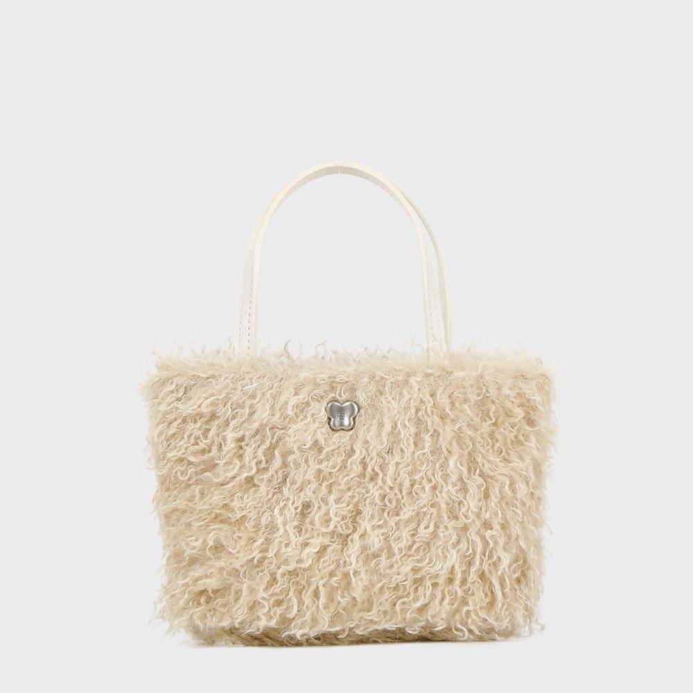 DAY BAG / FUR IVORY