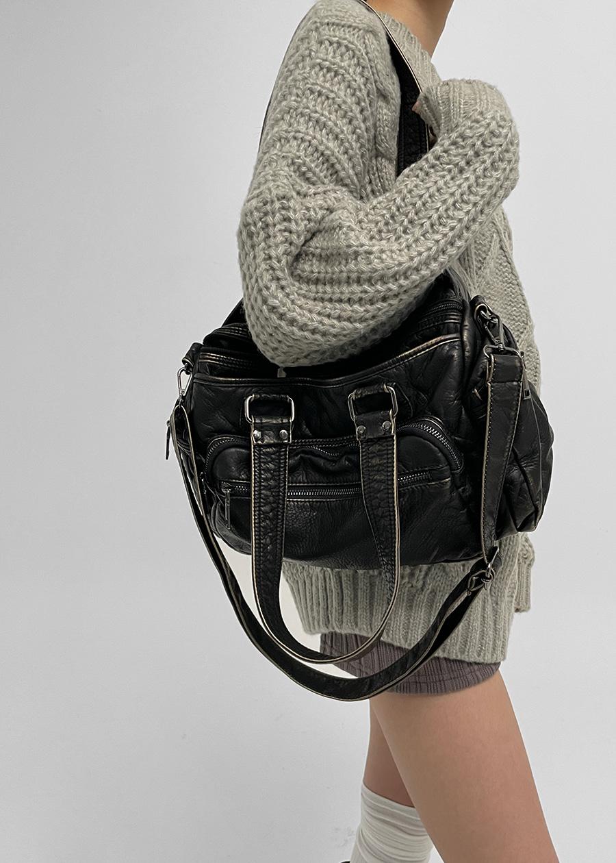 먼테리 빈티지 레더 투웨이백 *