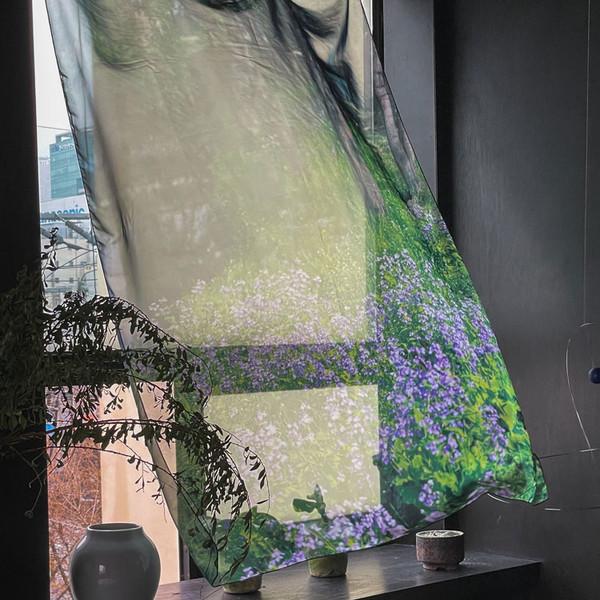 Spring Fabric Poster