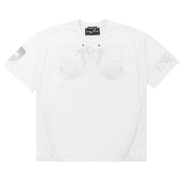 [ ONLY 4 LEFT ] EOS JERSEY TOP IN WHITE