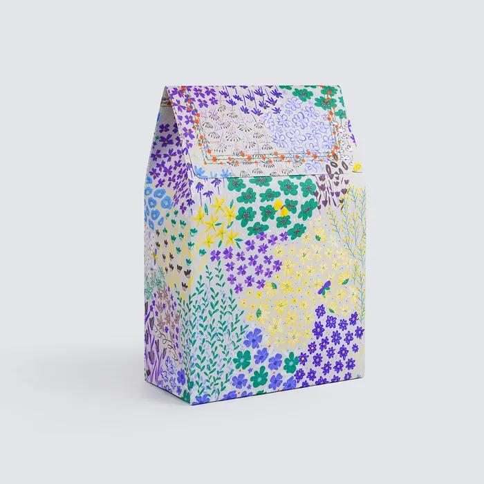 Block bottom bag : Look at me now