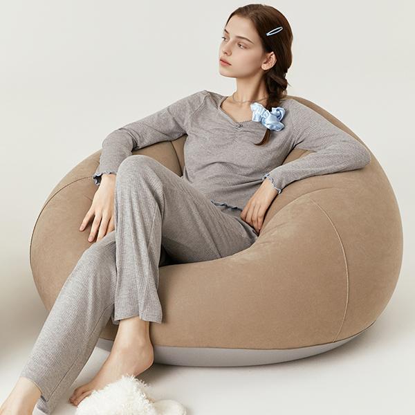 에블린 [내추럴하이틴] 골지 풀오버 홈웨어 EBPPF4T14M