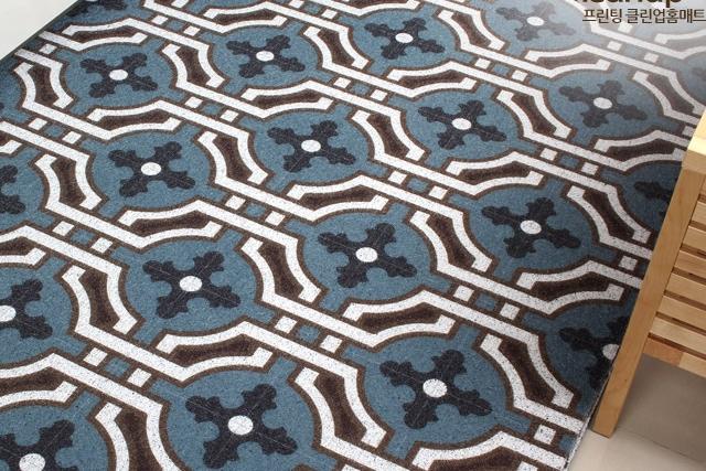 아드모 북유럽 패턴타일 코일매트