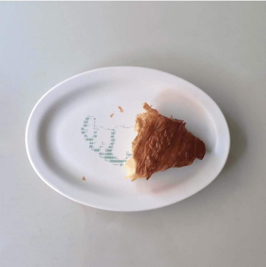 Croissant Oval Plate