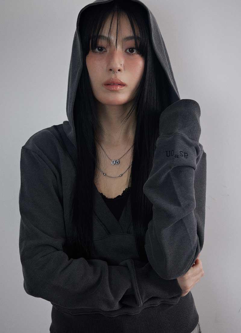 TAINY HOODIE / CHARCOAL / 3.29 순차 발송 예정