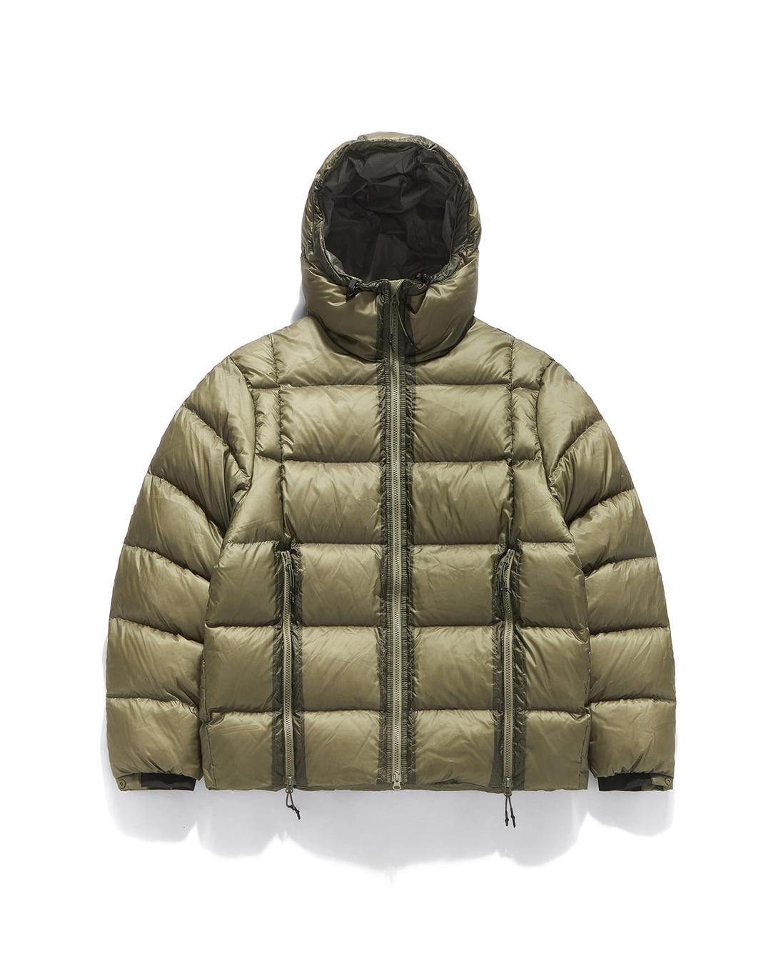 HS X UN Hooded Down Jumper_Sage Green