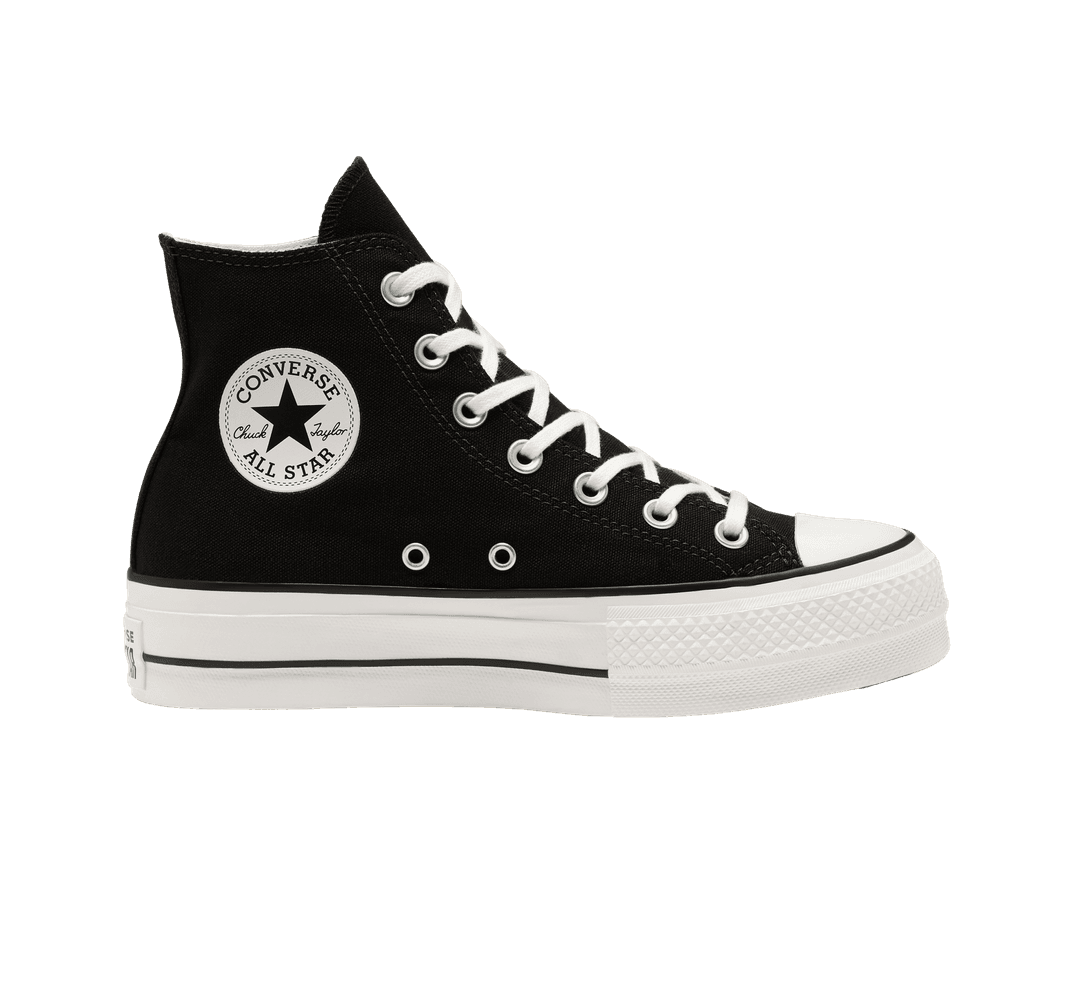 (W) Converse Chuck Taylor All Star Lift Platform High Black