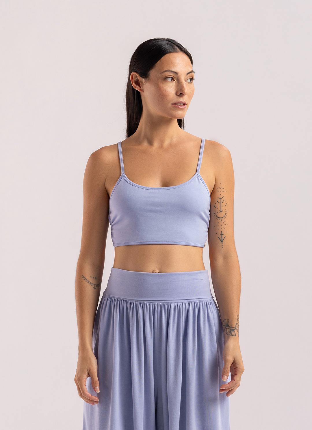 Double hole bra top_Thistle Down