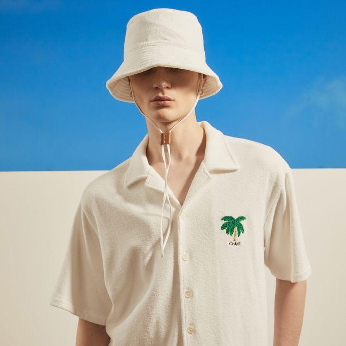 TOWEL BUCKET HAT WHITE