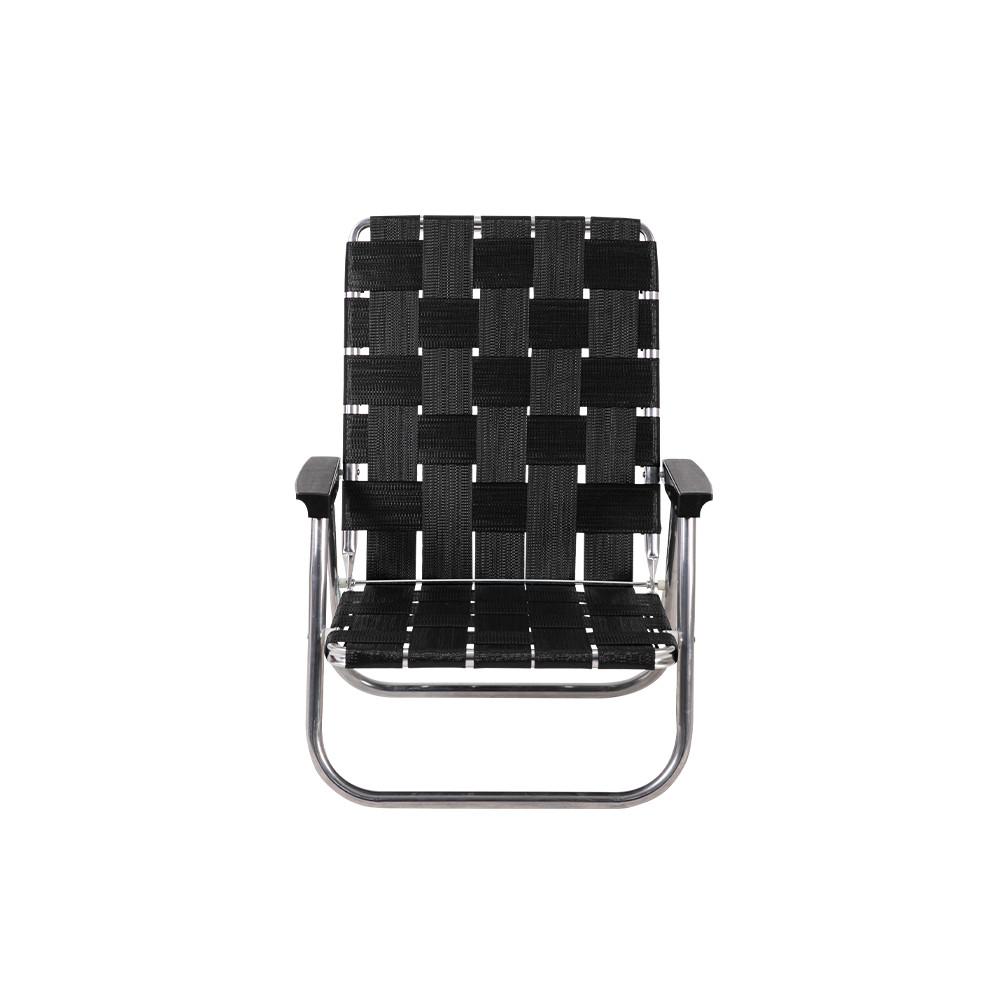 [Lawn Chair USA] 론체어 하이백 비치 블랙 HUK2323 (국내당일출고)