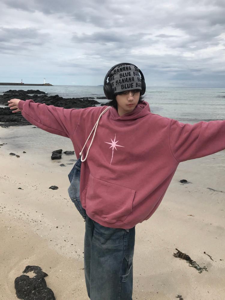 D heavy pigment hoodie (3 color)