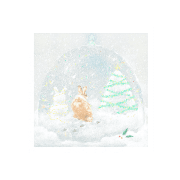 [작은 역동성] SNOW GLOBE 엽서 세트