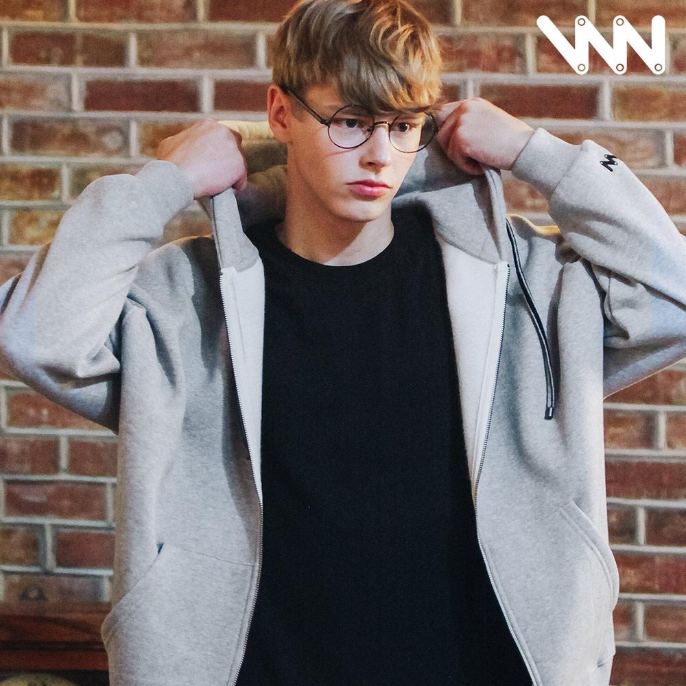 와핑 후드집업 그레이 JJOT7203