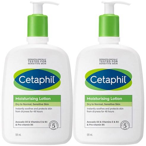 세타필 모이스춰라이징 대용량 로션, 591ml, 2개 - 바디로션/크림/오일 | 쿠팡