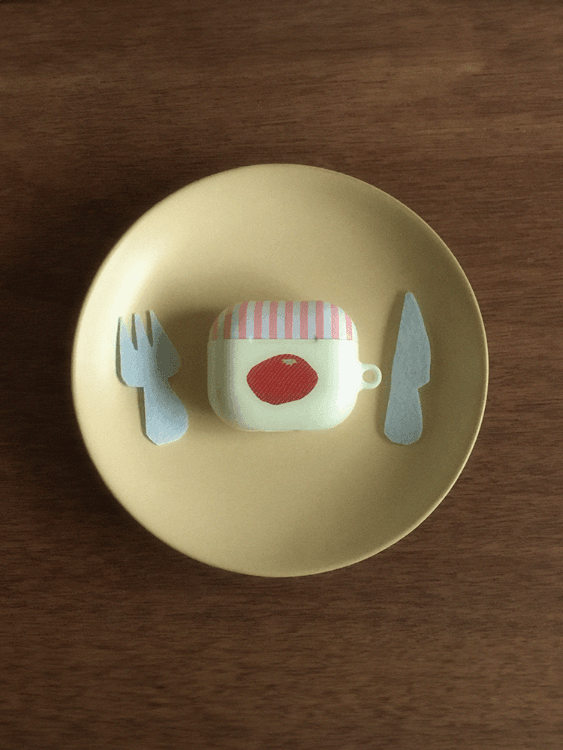 [무광/유광하드] 토마토 에어팟 케이스 🍅 !