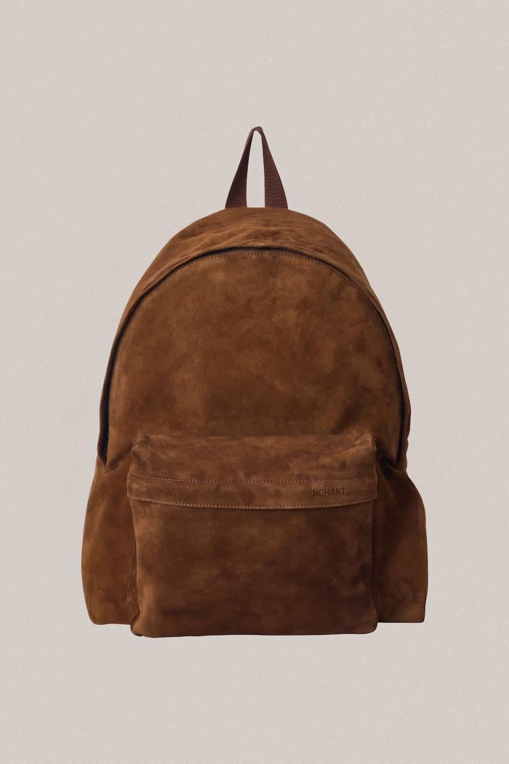 SUEDE DAYPACK BROWN