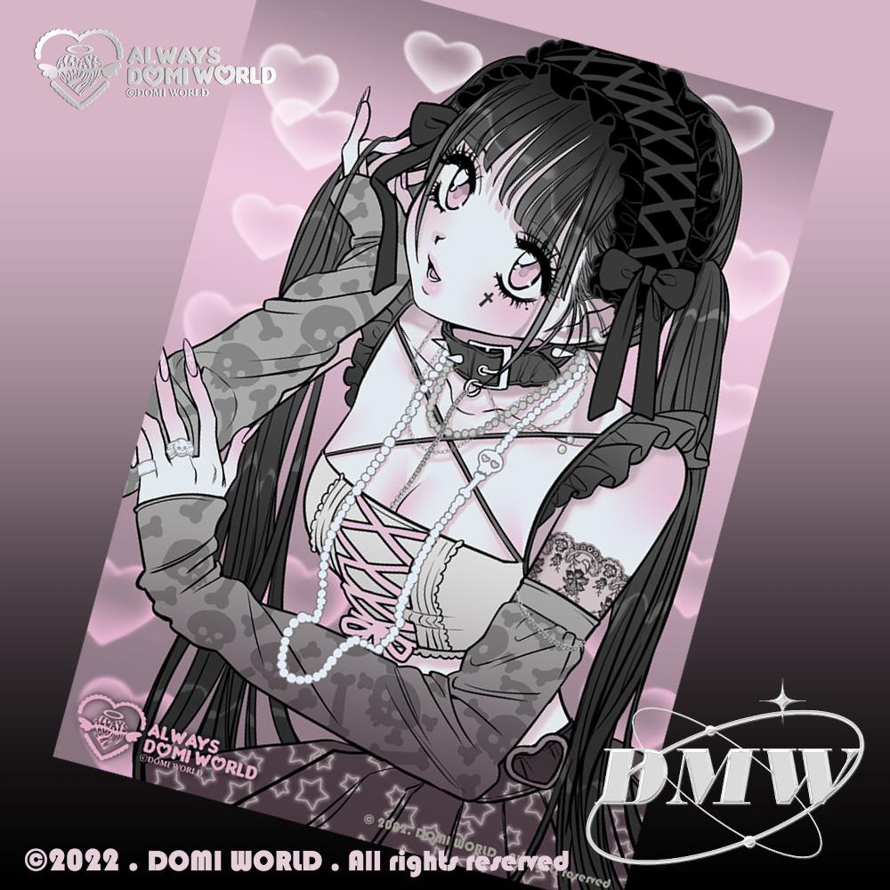 [도미월드] 해골워머 A4 포스터