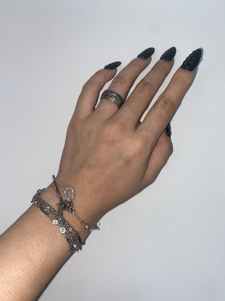 미애 武陵桃源 화원(花園) 반지 (silver)