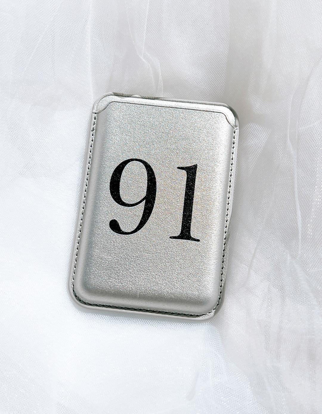 91 (구원) , 맥세이프 인조가죽 카드지갑