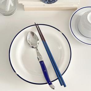 마이멜로우홈 장네론 라귀올X트위그뉴욕 한식수저세트 신혼수저