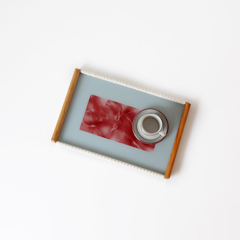 1960s Germany Holzsieb BT Wasungen glass tray