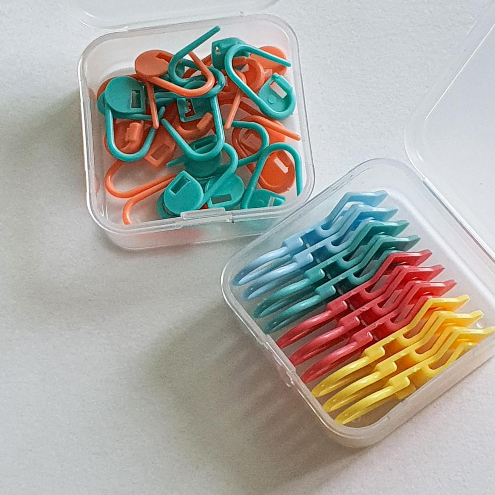 [단수링세트] 소/대 사이즈 마커 코바늘 뜨개질 콧수링 단수링 클립