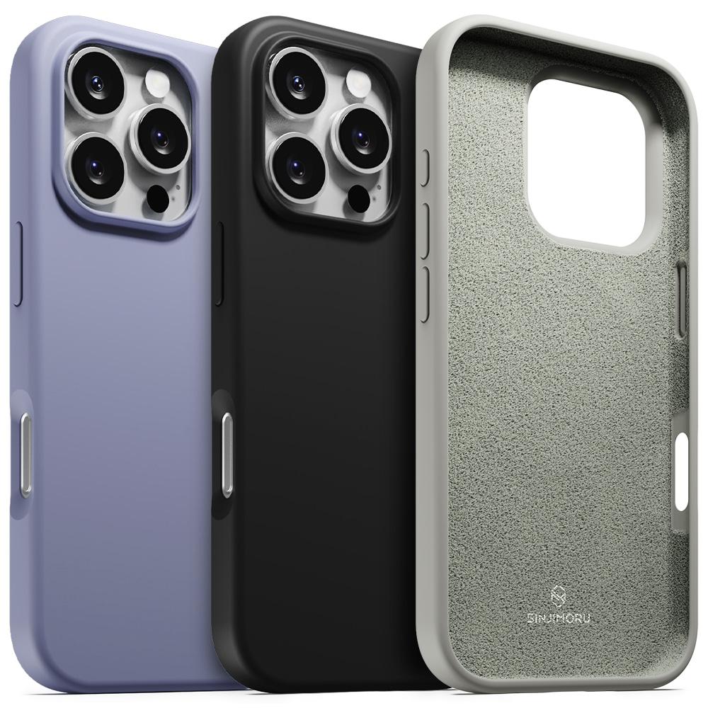 아이폰 16 프로 맥스 소프트 그립 실리콘 플러스 케이스