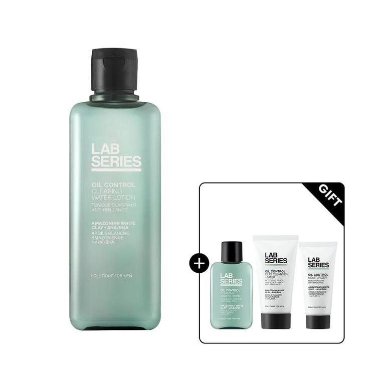 [랩시리즈] 오일 컨트롤 클리어링 워터 로션 200ml+3종 샘플 세트