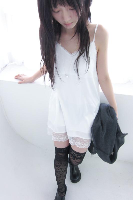 glossy camisole ops (4color)