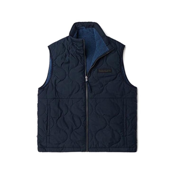 [팀버랜드] 남성 리버시블 플리스 양면 조끼 다크사파이어_TB0A2HX74331