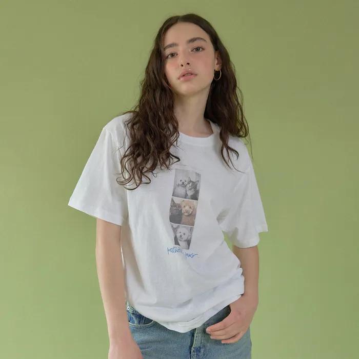 photo booth t-shirts (white)
