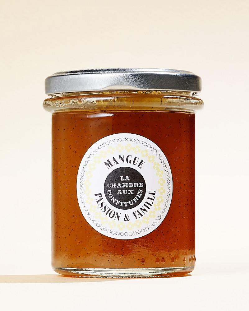 MANGO, PASSION & VANILLA - 바닐라향 패션프루트 망고 - 망고잼, 라샴브르오콩피튜, 프랑스잼, 고급잼 [원산지:프랑스]