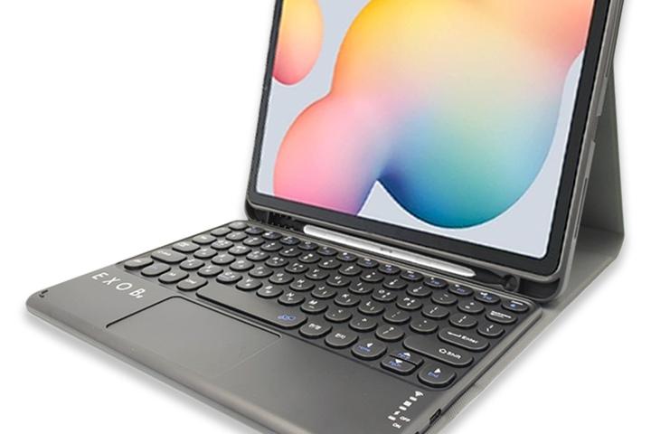 [가전위크] 갤럭시탭 S6 라이트 lite 터치패드 블루투스 키보드 케이스 HB040Y