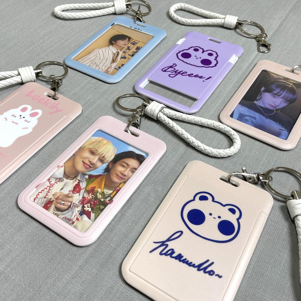 애니멀 포카홀더 포토카드 홀더 증명사진 잡화점 케이스 열쇠고리