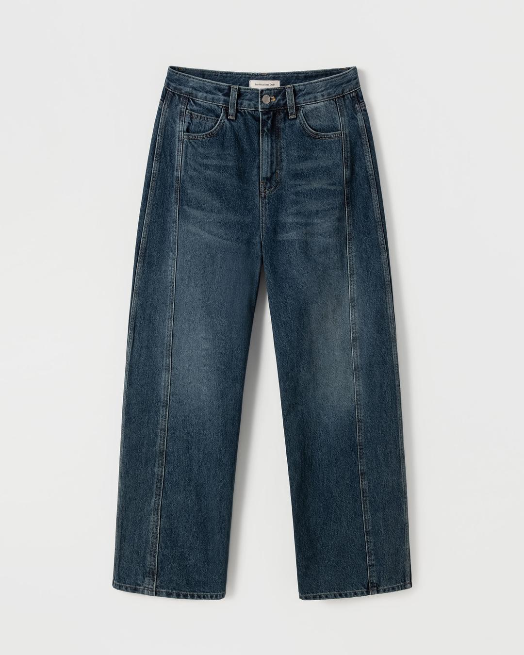 Rion Side Panel Loose Denim